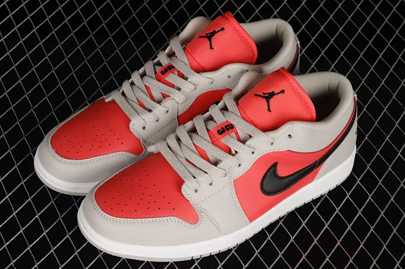 All categories Air Jordan Jordan series basketball shoes Air Jordan 1 Low G version pure original Air Jordan Low "Light Iron Ore" AJ1 Joe 1 gray pink low-top cultural sneakers DC0774-060